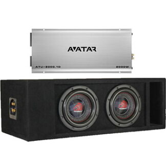 Massive Audio HIPPO XLR 2x8" + Avatar
