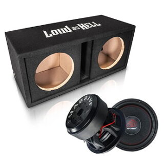 Massive Audio HIPPOXL122R LOUD AS HELL låda